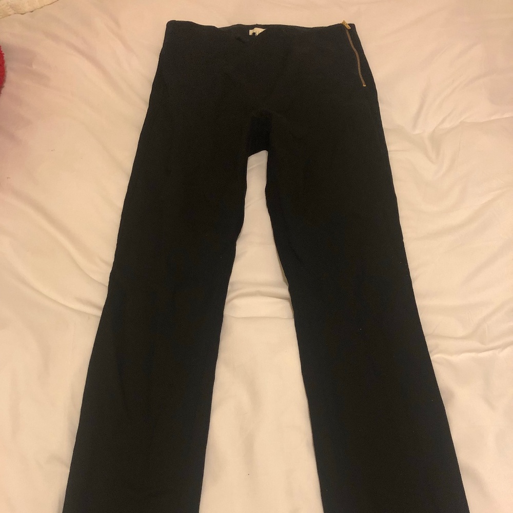 H&M pull-on slim fit black pants